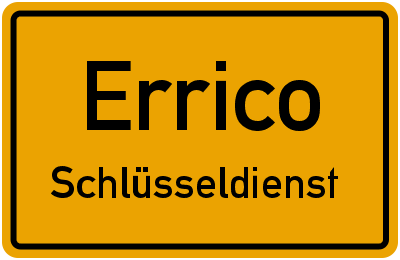 Errico Schlüsseldienst für Remchingen